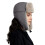 Set da donna composto da cappello e sciarpa in maglia, colore grigio scuro. 4