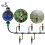 2Pcs Blue Electronic Automatic Water Timer for Garden Irrigation 4