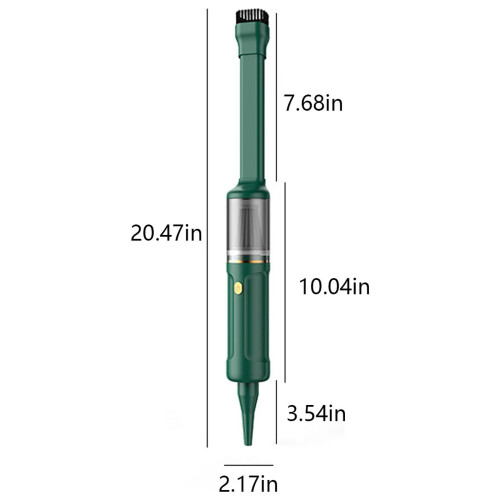 Car Vacuum Cleaner with Suction and Blowing Function USB 2