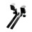 Keyboard Clamp Rail Computer Arm Rest Under Desk Steel Construction Easy Install for Office Workstations 2