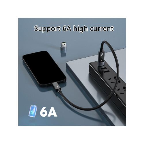 USB 2.0 Male to Type-C Female Adapter 2 Pack 2