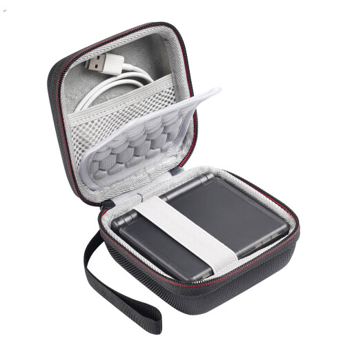 Bag with Pocket Handheld Console Black Carrying Case Scratchproof Case Shockproof Storage Box for RG34XXSP 1
