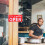 Open Closed Sign for Business Door Sky-blue 1Pack 7