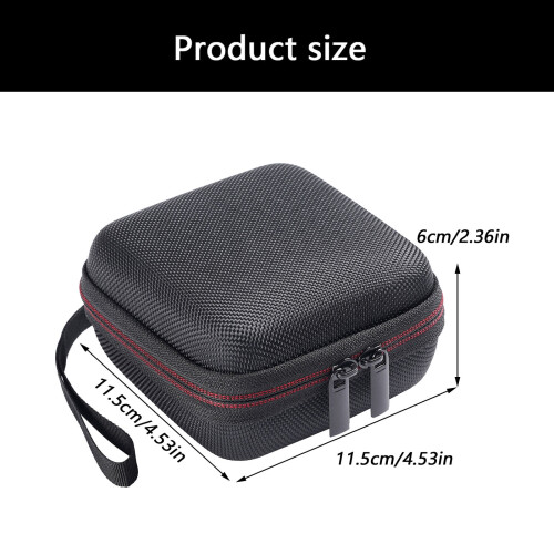Bag with Pocket Handheld Console Black Carrying Case Scratchproof Case Shockproof Storage Box for RG34XXSP 2