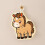 Horse-shaped hanging hand towels polyester kitchen bathroom 4