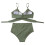 Top tankini da donna con scollo a V e ferretto 7