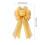 Burlap Wreath Bow Rustic Jute Tree Topper Yellow 3