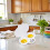 White egg poacher nonstick 2-cavity microwave boiler with 4