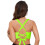Top de biquíni feminino com bojo push-up e aro, modelo sexy com decote em V. 4