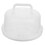 Cake Carrying Case Cake Keeper White 1Pcs 9.82X8.25X5.11in 4
