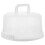 Cake Carrying Case Cake Keeper White 1Pcs 9.82X8.25X5.11in 6