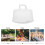 Cake Carrying Case Cake Keeper White 1Pcs 9.82X8.25X5.11in 7