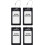 Metallbagageetiketter för resväskor – Svarta 4-pack 3