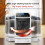 Electric Space Heater Portable Energy Efficient with Remote 5