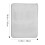 White kitchen drain pad high-absorption fiber composite 2