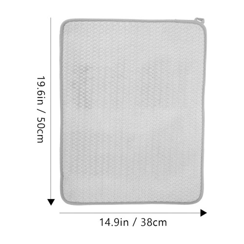 White kitchen drain pad high-absorption fiber composite 1
