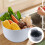 4-Pc Plastic Nesting Mixing Bowl Set, Clear Reusable Snack & Food Storage Bowls, Stackable Egg Beating Bowls | Compatible with KitchenAid Stand 5