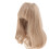 Peruca de cabelo para boneca, acessório moderno e resistente, fácil de usar para decoração de bonecas. 8