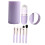 Eyeshadow Brush Set for Beginners, Compact Travel Makeup Brushes, Soft Bristles for Blending and Application 5
