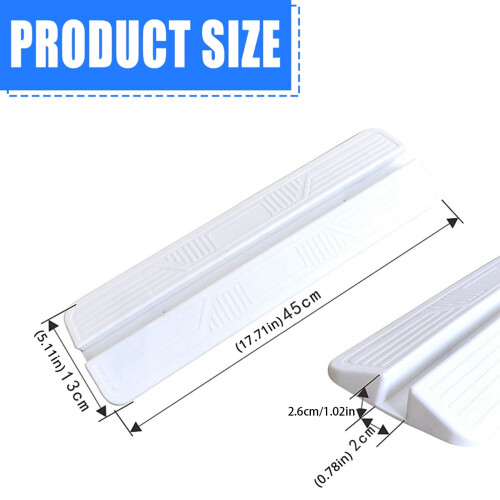 Plastic Triangular Pet Gate Reinforcement Accessories for Secure Door Threshold Transit and Safety Pet Gate 2