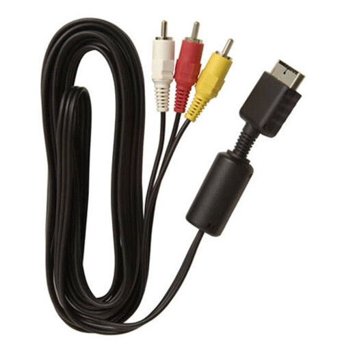 Καλώδιο AV Audio Video RCA A/V6Z για λεπτό PlayStation PS1PS2PS3 1