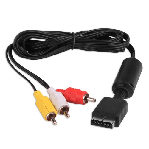 Καλώδιο AV Audio Video RCA A/V6Z για λεπτό PlayStation PS1PS2PS3 2