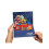 Hanukkah 3D pop-up greeting card with menorah design 7