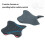 Motorcycle Seat Cushion with Shock Absorption Pad Ergonomic 4