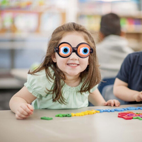 Αστεία καφέ γυαλιά για ενήλικες Crazy Eye Glass Eye Glass Αστεία γυαλιά ηλίου με ματάκι που 1