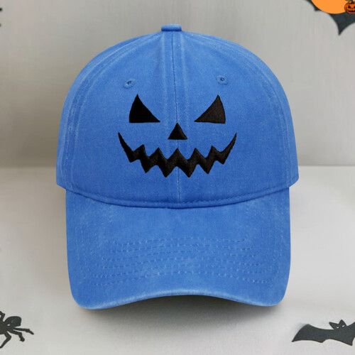 Tilpasset Halloween-truckerhatt – justerbar bomullsbaseball 1
