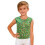 Kids Leopard Glitter Tank Top Green Size 150 4