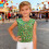 Kids Leopard Glitter Tank Top Green Size 170 6