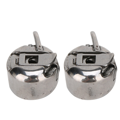 Metal Sewing Machine Bobbin Case Spare Bobbin Case Durable Stainless Steel Smooth Surface Front Loading Bobbin System Easy To Install Exquisite