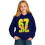 Jungen Kapuzenpullover mit Grafikprint, lässige Pulloverjacke mit Tasche für Kinder und Jugendliche 4