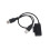Καλώδιο USB2.0 σε 6+7 13 ακίδων Slimline Slim SATA με εξωτερικό καλώδιο τροφοδοσίας USB2.0 για 2