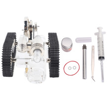 Imagination Development Stirling Engine Educational Physics Science Experiment Toy Electricity Generator Mechanical Learning Model Assemble By