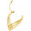 16GA 316L Stainless Steel Triple Cross Pattern Weave Teardrop Shaped Hinged Segment Ring 2