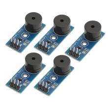 Piezoelektrischer Alarm mit geringem Stromverbrauch für Arduino, passives Summermodul ohne internen Oszillator, breite Kompatibilität mit