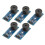 Compact Passive Buzzer Module For Electronics, Frequency Controllable Piezoelectric Alarm No Internal Signal Source Easy Integration With LED Circuits 1