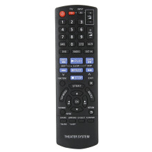 Panasonic Replacement IR Remote Control For DVD And Blu Ray Systems, Wear Resistant ABS Body With Long Service Life, Easy To Operate Without