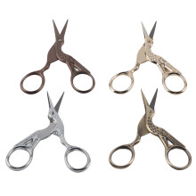 Stainless Steel Embroidery Scissors Sharp Blade Pointed Edge Corrosion Resistance Rust Resistance Smooth Opening And Closing Light Weight Vintage