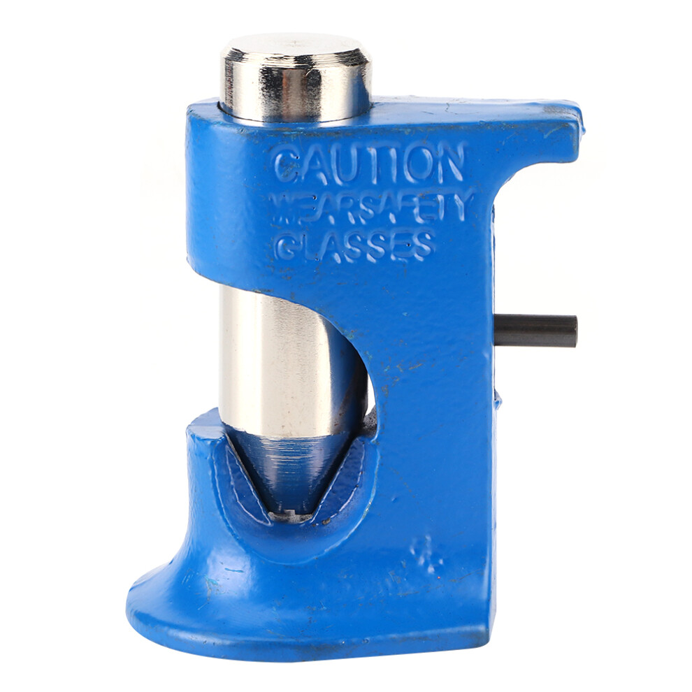 Battery Terminal Crimper Tool Workbench Mountable Manual Hammer Crimper Compact Design Crimps Battery Cables Hex Crimping Spring Loaded Stainless 9180479817284