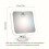 10x Magnifying Rectangular Makeup Mirror | Dual-color Light, Touch Control, Brightness Adjustment, Strong Suction Cup, 360 Rotation, Compatible with 7