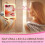 10x Magnifying Rectangular Makeup Mirror | Dual-color Light, Touch Control, Brightness Adjustment, Strong Suction Cup, 360 Rotation, Compatible with 8