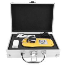 Waterproof4Gas Monitor For H2S CO LEL O2Gas Detector With Triple Alarm Modes LCD Real Time Display Fast Response Personal Rechargeable Gas Sniffer