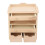 Compact and Portable Mini Wooden Nightstands1: 12Scale Bedside Table Model Solid Wood Smooth Surface Realistic Design Exquisite Craftsmanship 1