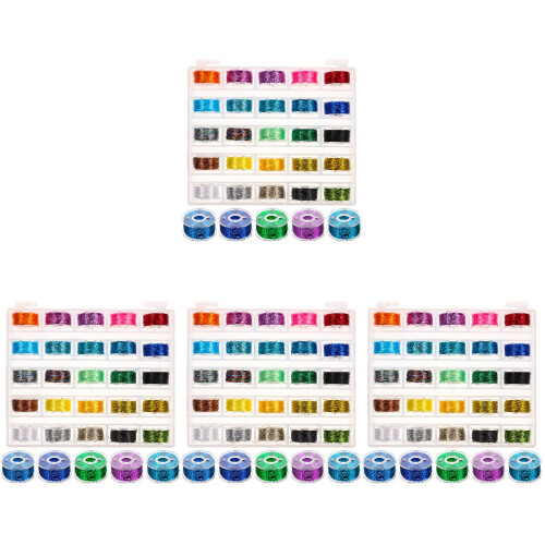100Rolls Multi-Function DIY Embroidery Thread Set for Sewing