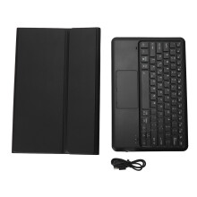 Tastiera staccabile con touchpad per tablet, design magnetico staccabile, connessione Bluetooth, portapenne, ritaglio, angolo di visualizzazione