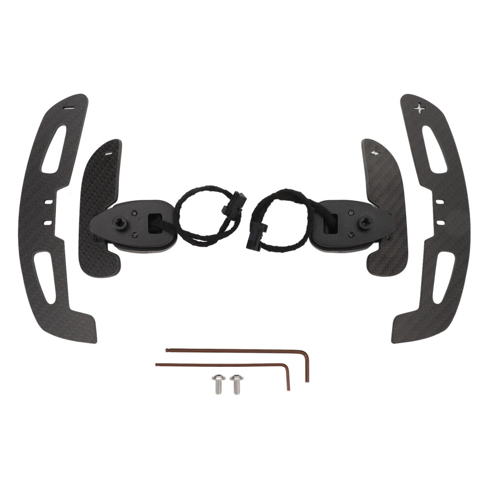 Durable Wear Resistant Carbon Fiber Paddle Shifters Extension Magnetic Steering Wheel Paddle Shifter, Cool Design Easy To Install Tactile Feedback 9071309241518
