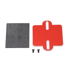 Upgrade accessoire accuplaat voor RC-autoliefhebbers, lichtgewicht aluminiumlegering, schokabsorberend, corrosiebestendig, snel te monteren, stevig.